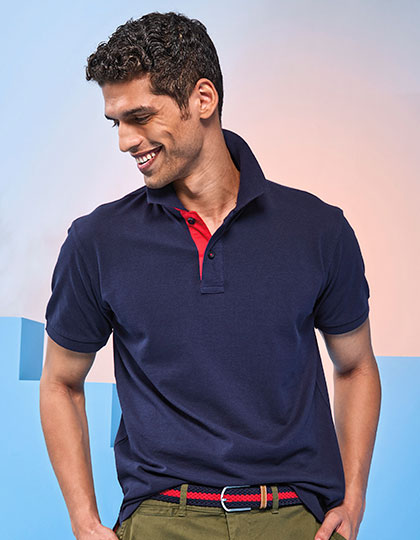 Men´s Classic Fit Contrast Polo