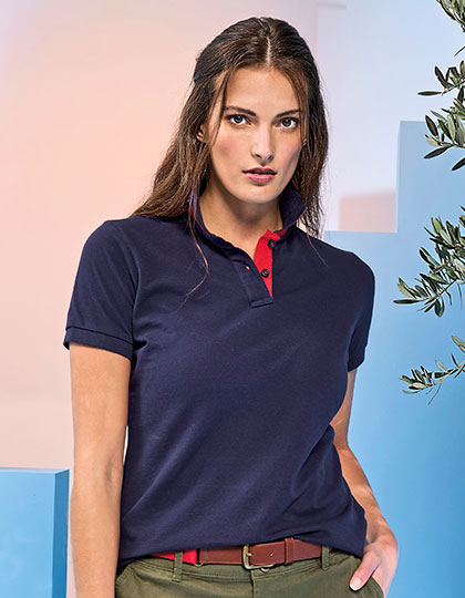 Women´s Classic Fit Contrast Polo