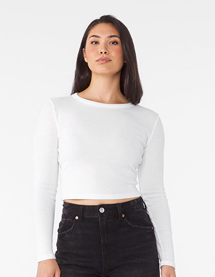 Women´s Micro Rib Long Sleeve Baby Tee