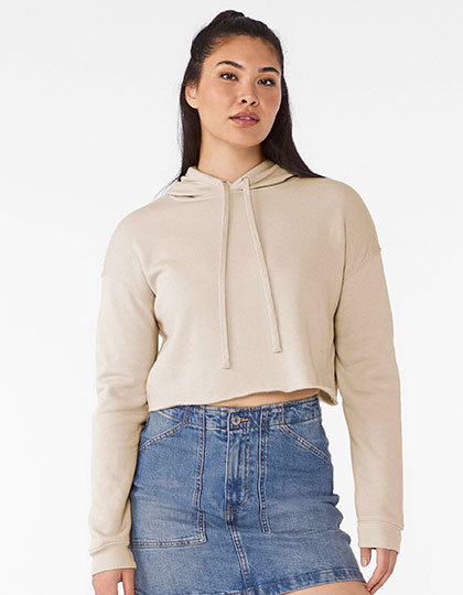 Women´s Cropped Fleece Hoodie