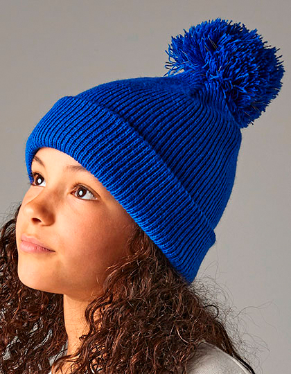 Junior Reflective Bobble Beanie