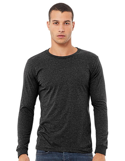 Unisex Heather CVC Long Sleeve Tee