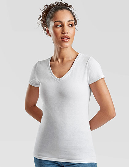 Ladies´ Valueweight V Neck T