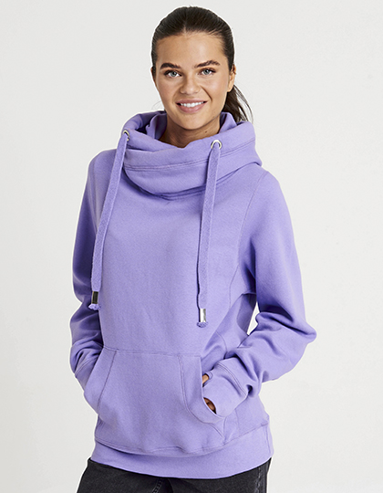 Cross Neck Hoodie