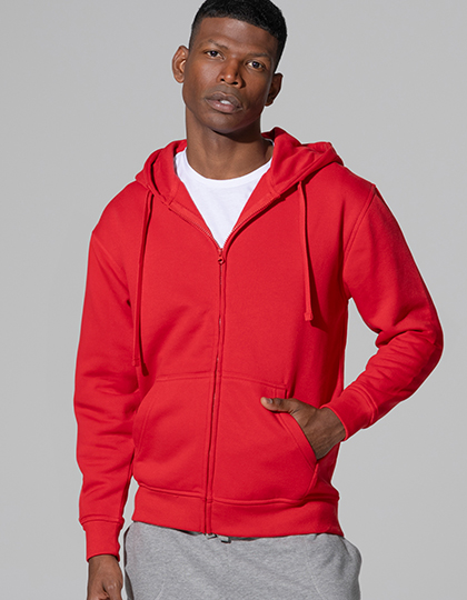 Zipped Hooded Sweater