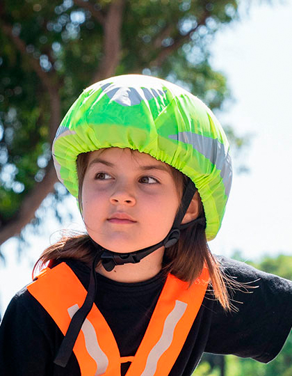 Hi-Vis Bicycle-Helmet Cover Maastricht
