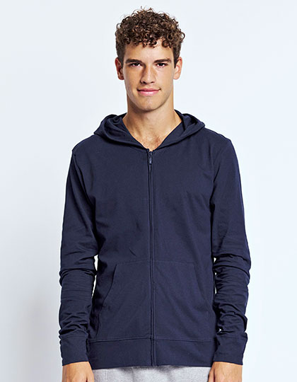 Unisex Jersey Hoodie With Zip