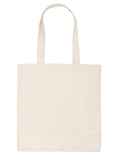 Tiger Cotton Shopping Bag With Long Handles