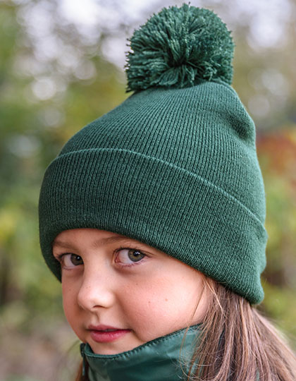 Junior Pom Pom Beanie