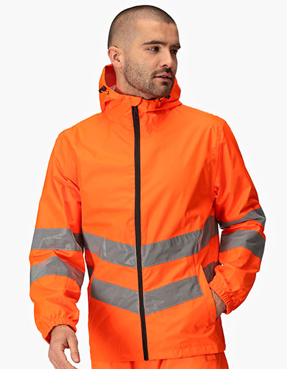 Pro Hi-Vis Packaway Jacket