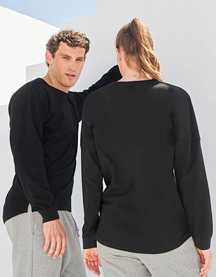 Unisex Drop Shoulder Slogan Top