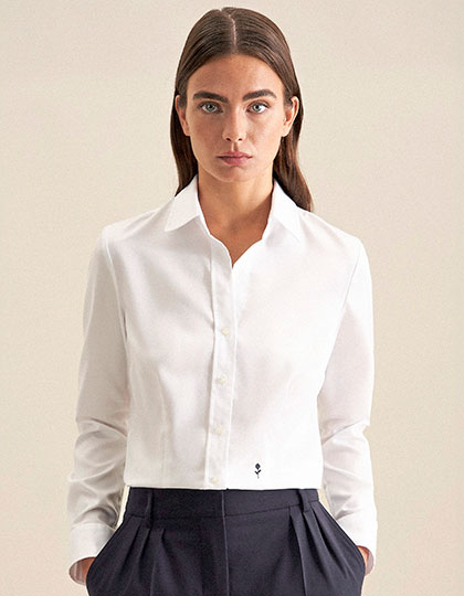 Women´s Blouse Regular Fit Fine Twill Longsleeve