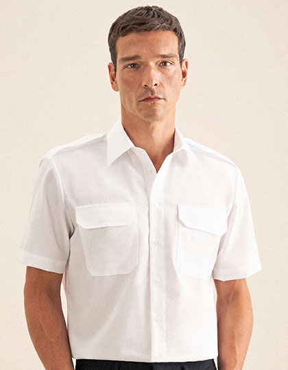 Men´s Pilot Shirt Regular Shortsleeve