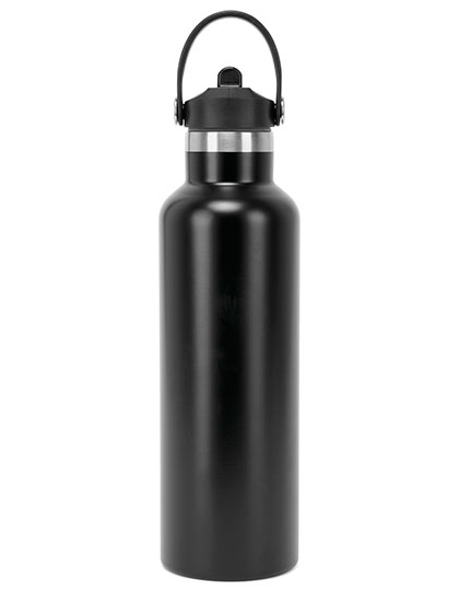 TriDri® Vacuum Sports Water Bottle With Flip Up Straw