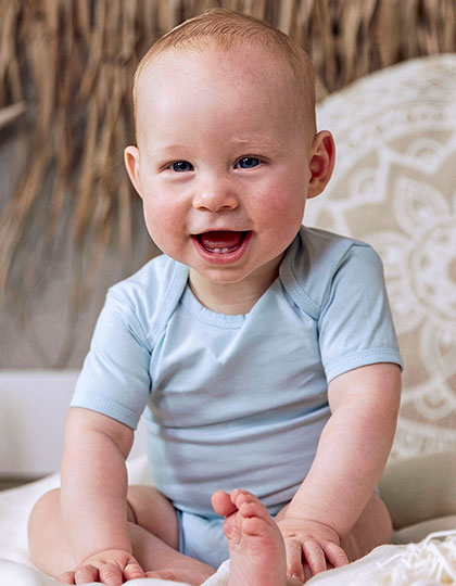 Organic Baby Bodysuit Short Sleeve Rebel 01